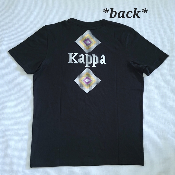 Kappa Authentic Carbent Black🖤 Graphic Tee👕 - NWT - Picture 2 of 16